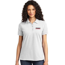 Load image into Gallery viewer, Ladies White Polo with TREMEC logo on left chest 