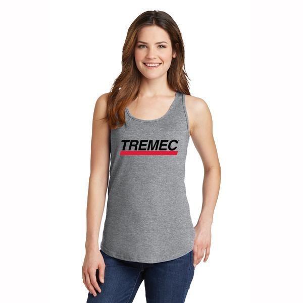 Grey Ladies Tank Top with TREMEC logo