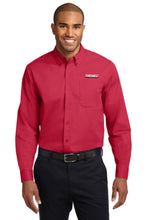 Load image into Gallery viewer, Easy Care Long Sleeve Shirts (Black, Grey, Red, and White)